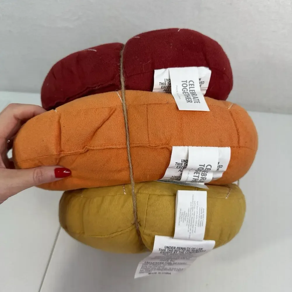 Kohls‎ Fall Throw Pillows Celebrate Together Family 3 Pack Set Friend Family